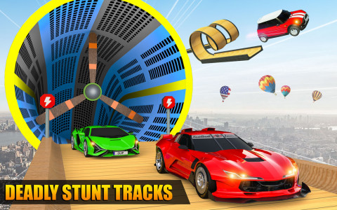 اسکرین شات برنامه Mega Ramps Stunt Car Games 3D 7