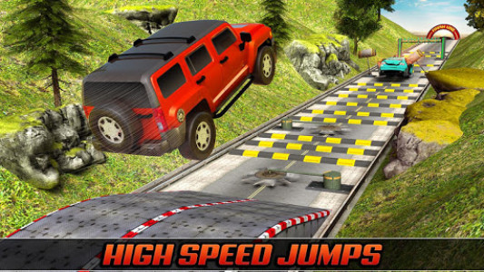 اسکرین شات برنامه 100 Speed Bump Car GT Stunt Ride 6
