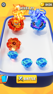 اسکرین شات بازی Spinner Battle: Merge Master 5