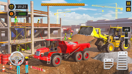 اسکرین شات بازی Airport Construction JCB Games 4
