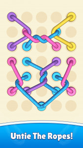 اسکرین شات 2 بازی Twisted Rope Puzzle 3D Game