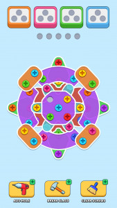 اسکرین شات 3 بازی Screw Jam Nuts & Bolts Puzzle