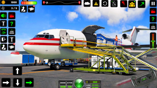 اسکرین شات بازی City Airplane Flight Simulator 5