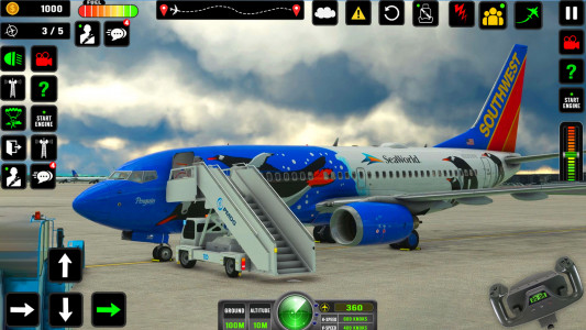 اسکرین شات بازی City Airplane Flight Simulator 8