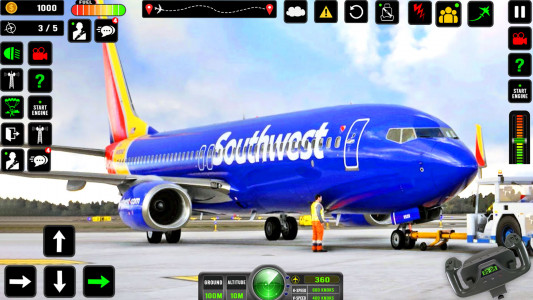 اسکرین شات بازی City Airplane Flight Simulator 3