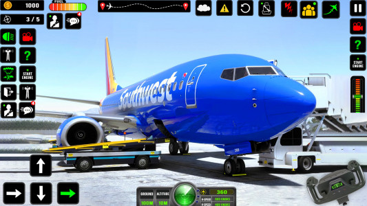 اسکرین شات بازی City Airplane Flight Simulator 2