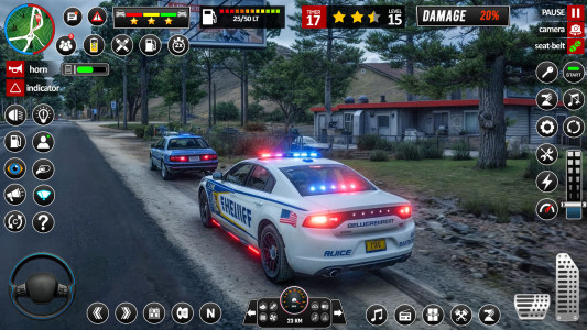 اسکرین شات بازی Police Car Chase Parking Game 4