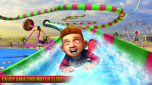 اسکرین شات برنامه Kids Water Adventure 3D Park 2