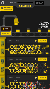 اسکرین شات 3 بازی Idle Bee Factory Tycoon