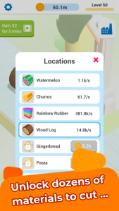 اسکرین شات 1 بازی Idle Slice and Dice