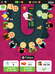 اسکرین شات بازی Sushi Bar Idle 2