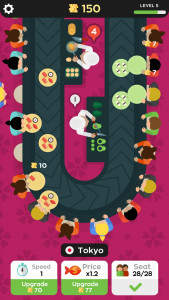 اسکرین شات 4 بازی Sushi Bar Idle