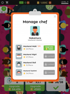 اسکرین شات بازی Sushi Bar Idle 3