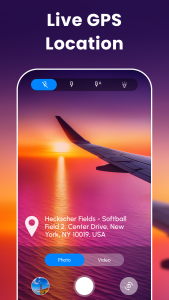 اسکرین شات 5 برنامه GPS Camera Photo Time Stamp
