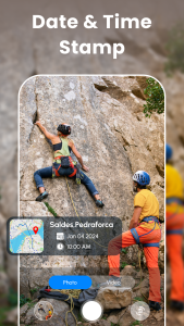 اسکرین شات 3 برنامه GPS Camera Photo Time Stamp