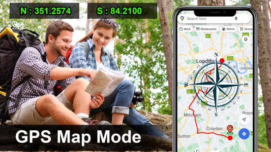 اسکرین شات برنامه GPS Compass Navigator 1