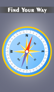اسکرین شات برنامه GPS Compass Navigator 2019 1