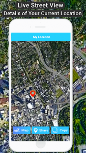 اسکرین شات برنامه Live Street View: GPS Navigation Satellite View 5