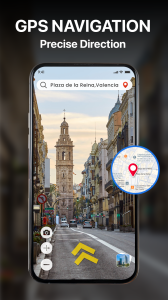 اسکرین شات 3 برنامه Live Earth Map & GPS Map