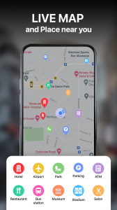اسکرین شات 6 برنامه Live Earth Map & GPS Map
