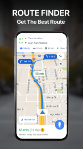 اسکرین شات 4 برنامه Live Earth Map & GPS Map