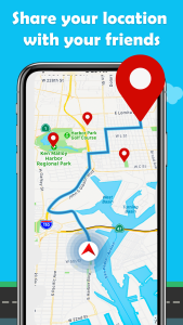 اسکرین شات 4 برنامه Maps, GPS & Driving Directions