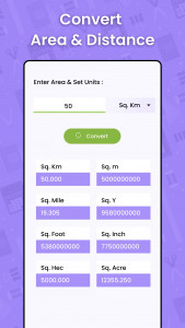 اسکرین شات 6 برنامه GPS Area Measure Calculator
