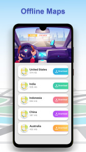 اسکرین شات 5 برنامه Route Finder: Traffic, Compass