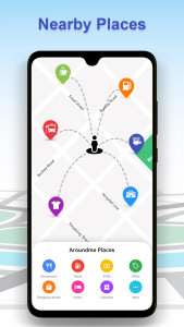 اسکرین شات 2 برنامه Route Finder: Traffic, Compass