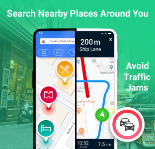 اسکرین شات 3 برنامه GPS Route Planner