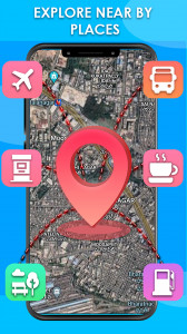 اسکرین شات برنامه Maps Driving Directions 4