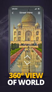 اسکرین شات 4 برنامه Live Earth Map-3D Street View