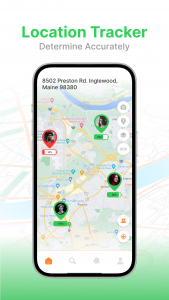 اسکرین شات 1 برنامه GPS Location Tracker for Phone