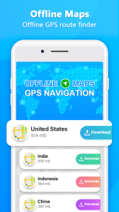 اسکرین شات 2 برنامه GPS Route Finder