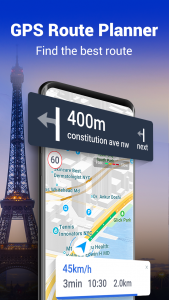 اسکرین شات برنامه GPS Navigation - Route Planner 1