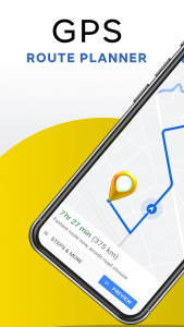 اسکرین شات برنامه GPS Map Route Planner 1