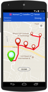 اسکرین شات برنامه GPS Map Route Planner 4