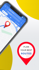 اسکرین شات برنامه GPS Map Route Planner 2