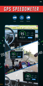 اسکرین شات برنامه GPS Speedometer, Odometer 4