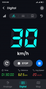 اسکرین شات برنامه Speedometer - Odometer App 1