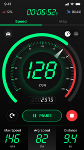 اسکرین شات 2 برنامه GPS Speedometer & Odometer App