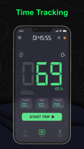 اسکرین شات 4 برنامه Odometer: GPS Speedometer App