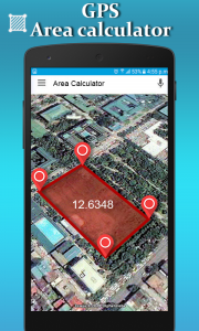 اسکرین شات برنامه Gps Area  Calculator  for Land 1