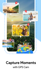 اسکرین شات 1 برنامه GPS Camera with Geotag Photos