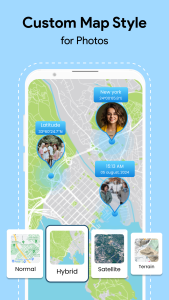 اسکرین شات 4 برنامه GPS Camera with Geotag Photos
