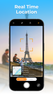 اسکرین شات 2 برنامه GPS Map Cam: Photo Location