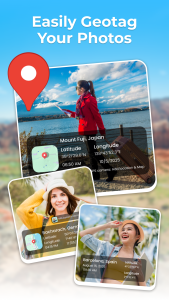 اسکرین شات 4 برنامه GPS Map Cam: Photo Location