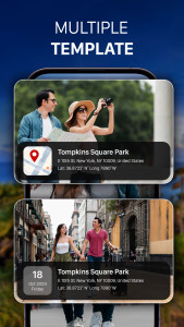 اسکرین شات 4 برنامه GPS Camera with Time Stamp