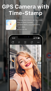 اسکرین شات برنامه GPS Photo Location & Timestamp 2