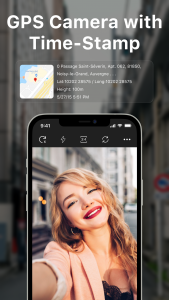 اسکرین شات 2 برنامه GPS Photo Location & Timestamp